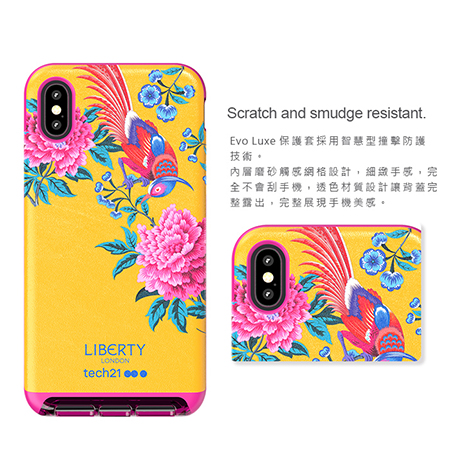Tech21 Evo Luxe iPhone Xs Max-英國超衝擊防撞保護殼-天堂鳥