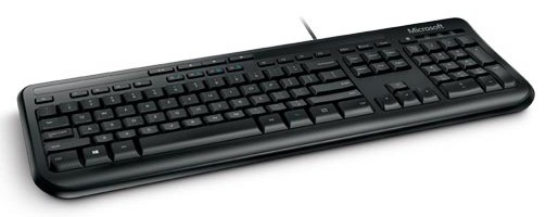 微軟 標準鍵盤 600 - 黑 盒裝