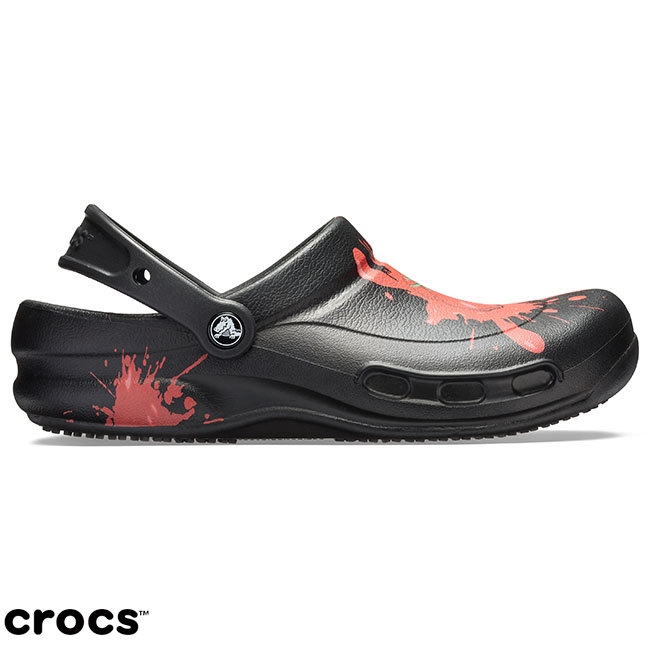 Crocs 卡駱馳 (中性鞋) Bistro圖紋廚師鞋 204044-0BU