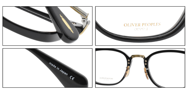 OLIVER PEOPLES 眼鏡 懷舊經典/黑-銅 #CHESSMAN 1005