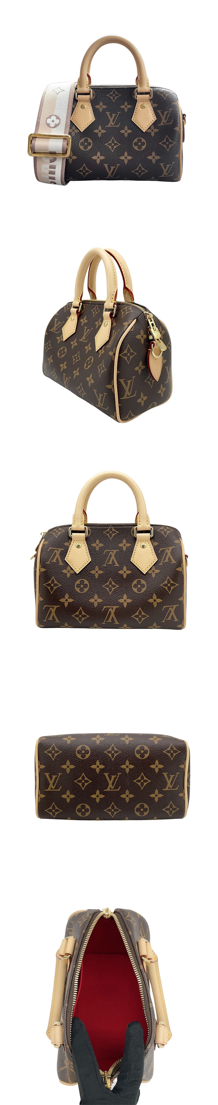 LOUIS VUITTON Monogram Speedy Bandouliere 20 M46222 Convertible Hand Bag