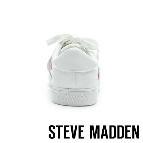 STEVE MADDEN-BERWICK 百搭休閒款男士低筒運動鞋-白色