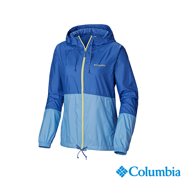 Columbia 哥倫比亞 女款-防潑水風衣-深藍 UKR30100NY
