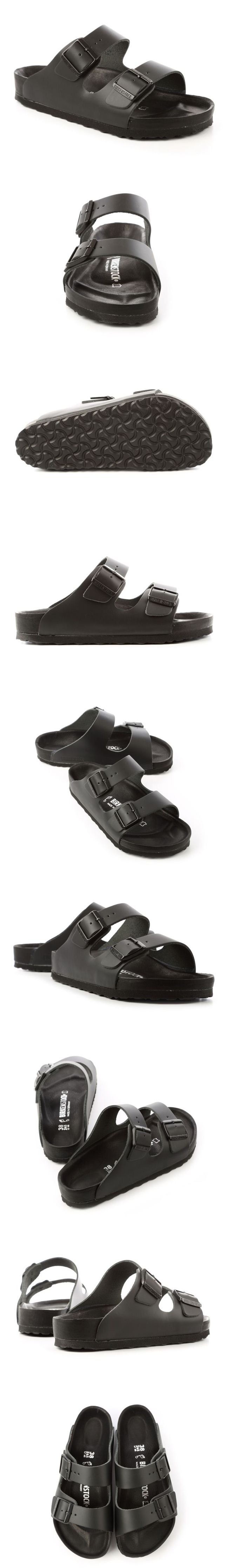 勃肯BIRKENSTOCK 948081亞利桑那經典二條拖鞋(黑色)