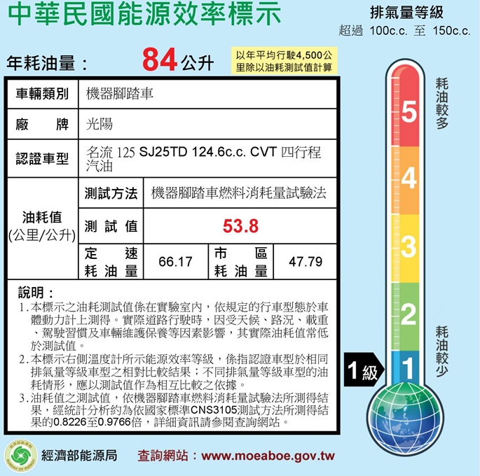 KYMCO 光陽機車 新名流 125 碟煞ABS版-2019年新車