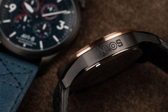 AVI-8 飛行錶 Lancaster Bomber 皇家手錶 黑x玫瑰金/44mm