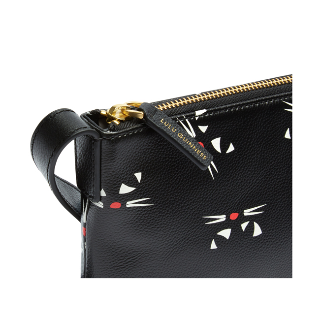 LULU GUINNESS MARIE 側背包 (KOOKY CAT)