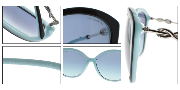 Tiffany&CO.太陽眼鏡 優雅貓眼/黑#TF4144BF 80559S