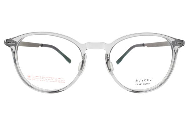 VYCOZ眼鏡 簡約休閒/透灰-銀 #TOSS GRY