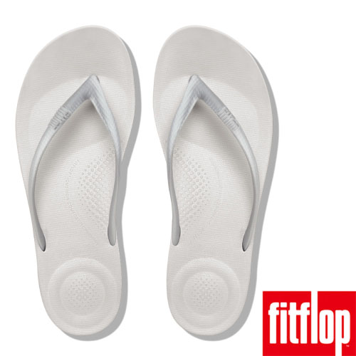 FitFlop IQUSHION夾腳涼鞋銀色