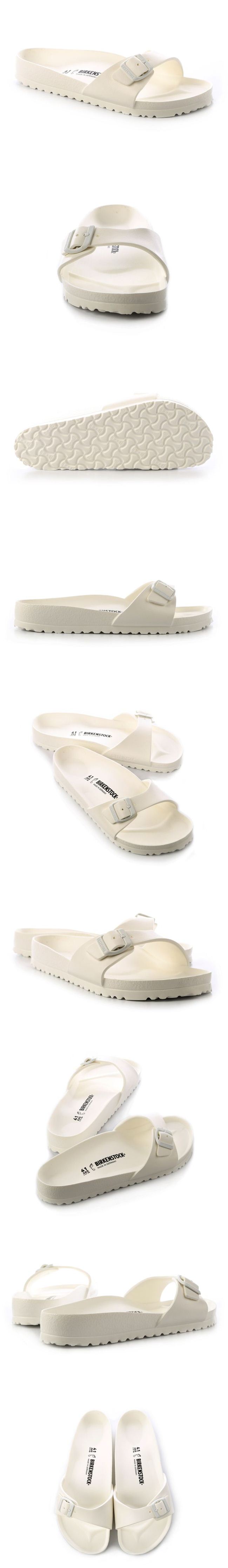 勃肯BIRKENSTOCK 128181。MADRID馬德里 單片時尚拖(白色)