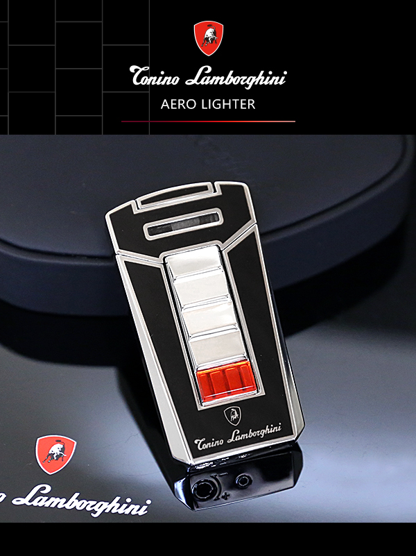 藍寶堅尼Tonino Lamborghini AERO LIGHTER 打火機(黑)