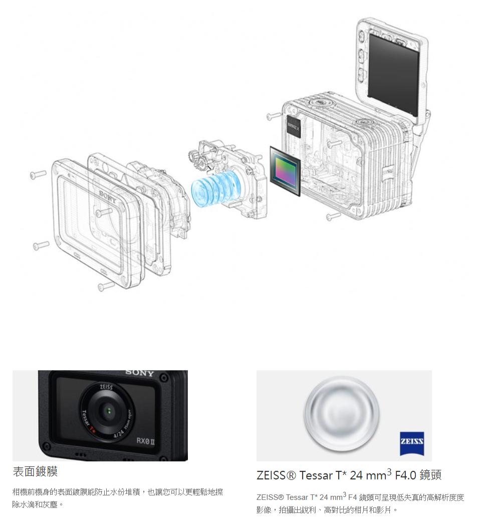 SONY DSC-RX0M2 (M II) 4K錄影相機(公司貨)