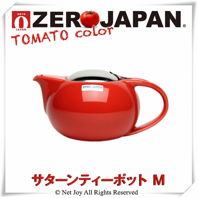 ZERO JAPAN 嘟嘟陶瓷壺(蕃茄紅) 520cc