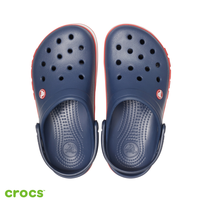 Crocs 卡駱馳 (中性鞋) 經典側邊logo卡駱班 206021-4CC