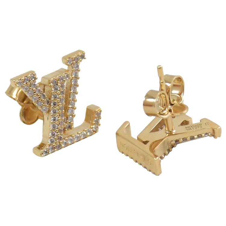 Louis Vuitton Lv iconic earrings (M00609)