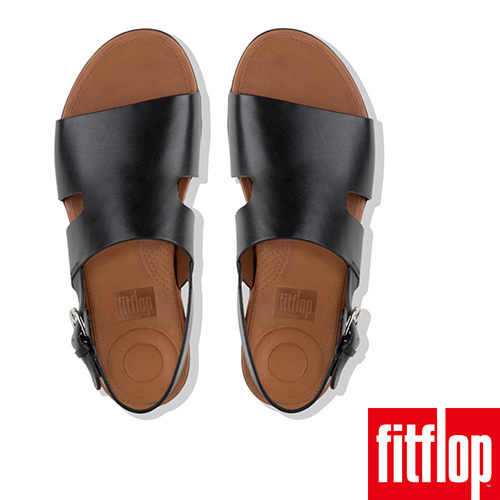 FitFlop H-BAR後帶涼鞋黑色