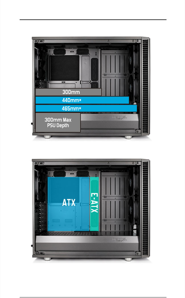 【Fractal Design】 Define S2 TG 青銅灰 鋼化玻璃透側電腦機殼