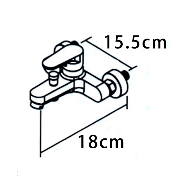 Homeicon 浴缸壁出水龍頭 YBT-A137