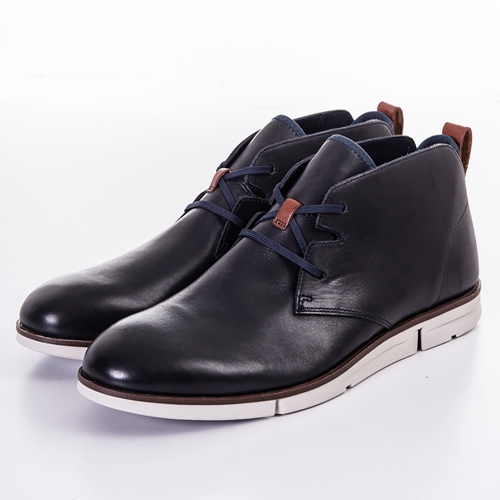 CLARKS Trigen Mid 男休閒鞋 藍