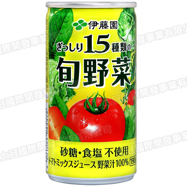 伊藤園 旬採野菜汁(190ml)