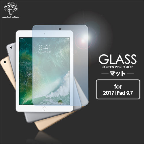 Metal-Slim Apple iPad 9.7(2017) 9H藍光鋼化玻璃保護貼