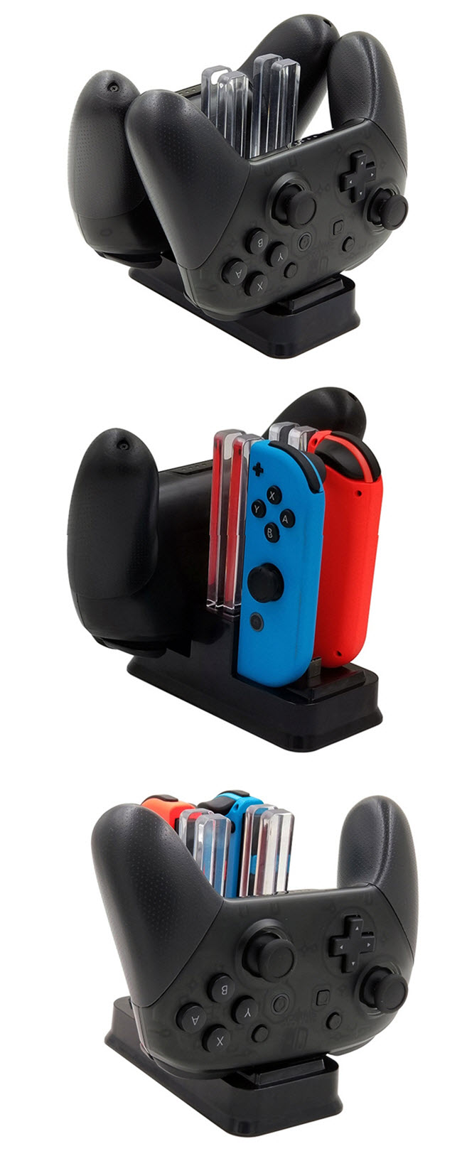 Nintendo任天堂Switch專用 Pro/Joy-Con手把充電座 (副廠)