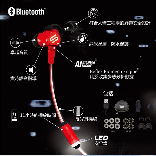 SOUL RUN FREE PRO BIO 智能語音教練無線跑步耳機