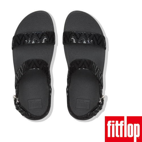 FitFlop LOTTIEBACK-STRAP SANDALS-黑色