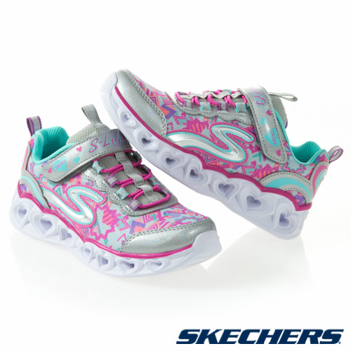 SKECHERS (童) 女童系列HEART LIGHTS-20180LSMLT