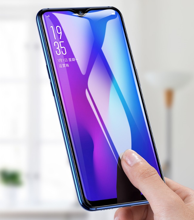 PKG OPPO R17Pro 保護貼-全滿版玻璃(黑框)