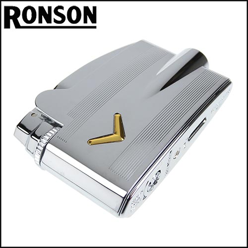 RONSON Varaflame MINI系列-瓦斯打火機-拋光線條款