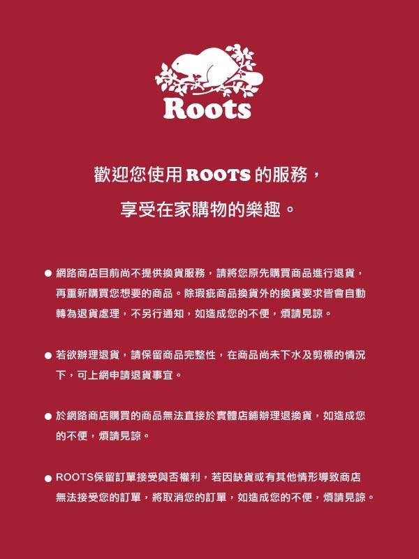 男裝Roots 楓葉印花短袖T恤-黑