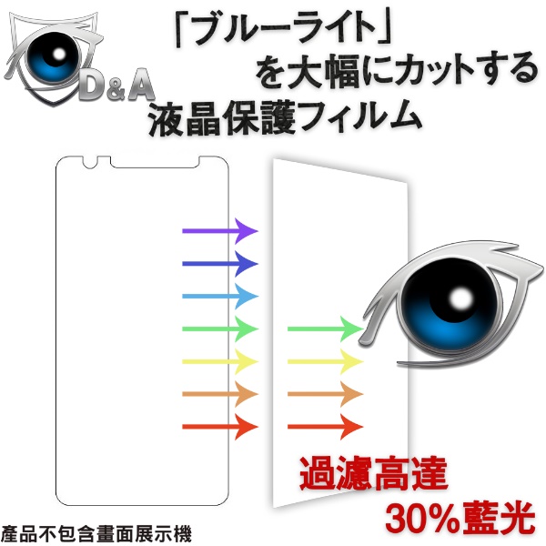 D&A Samsung Galaxy J8 (2018)日本膜9H藍光超潑水增豔保貼
