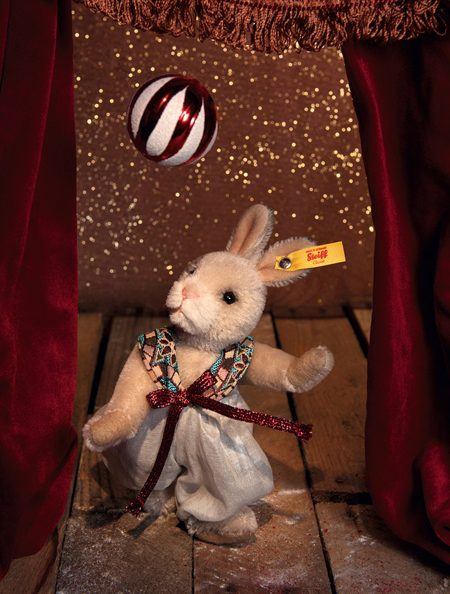 STEIFF德國金耳釦泰迪熊 回憶中的兔子 Rick(收藏版)