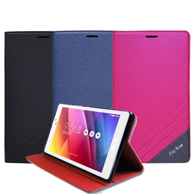 CITY BOSS SAMSUNG Tab A8.0 (2019) 亮彩側掀隱磁皮套