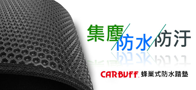 CARBUFF 汽車腳踏墊 CAMRY (2006~2011年) 六代 適用 / 蜂巢式防水車墊