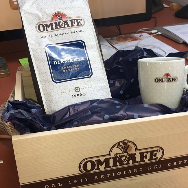 OMKAFE 義大利咖啡大師鑽石咖啡豆(1000g)