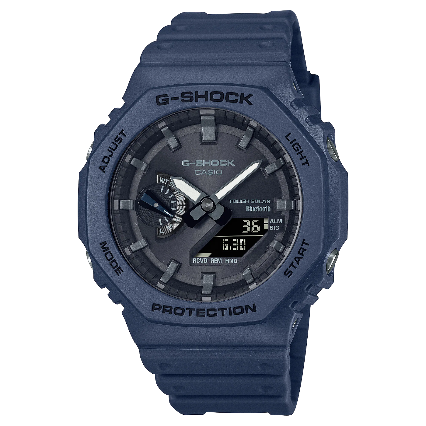 CASIO卡西歐八角藍芽連線G-SHOCK雙顯錶(GA-B2100-2A) | G-SHOCK