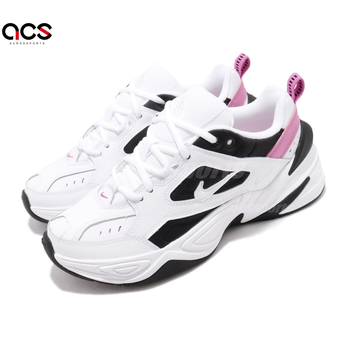 Nike 休閒鞋M2K Tekno 女鞋老爹鞋經典款厚底白黑AO3108-105 | 休閒鞋