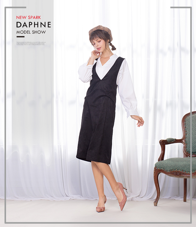 達芙妮DAPHNE 高跟鞋-荷葉花邊側挖空高跟鞋-粉紅