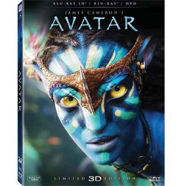 阿凡達 Avatar (3D/2D+DVD)雙碟版藍光 BD