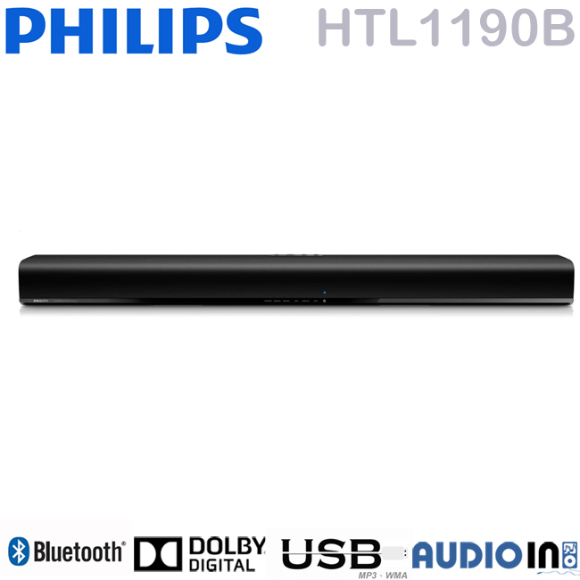 Philips飛利浦聲霸 Soundbar 藍牙無線 環繞音響喇叭HTL1190B