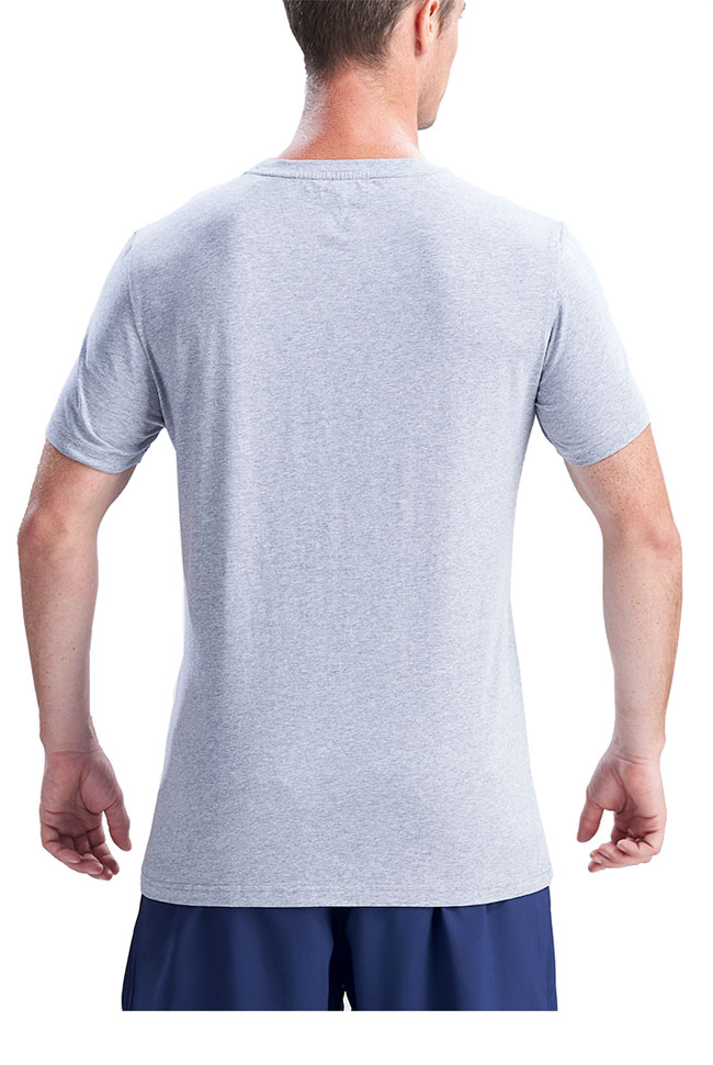 【ZEPRO】男子科技世代運動休閒短袖上衣-麻灰