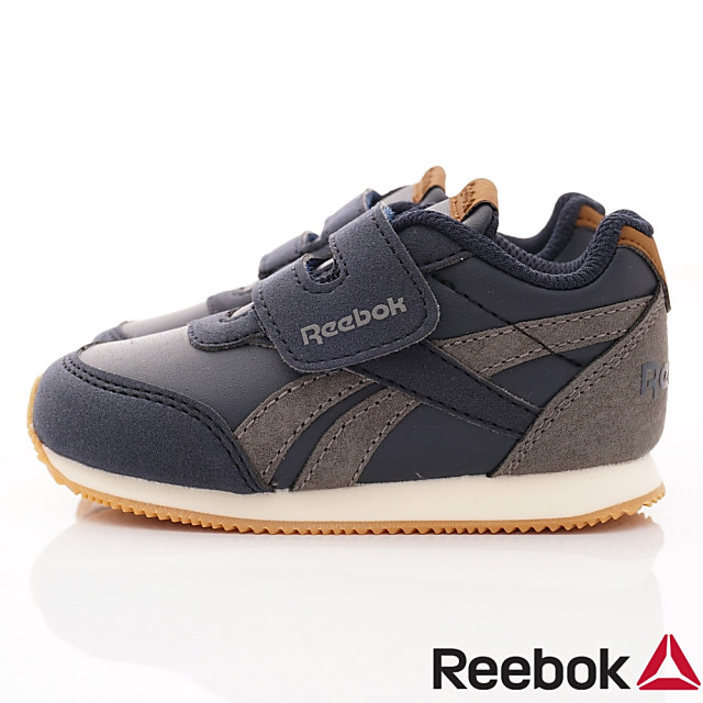 Reebok頂級童鞋 經典簡約學步鞋款 FO815深藍(寶寶段)