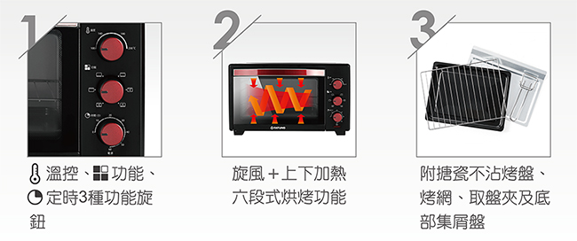 TATUNG大同 30公升電烤箱(TOT-3007A)