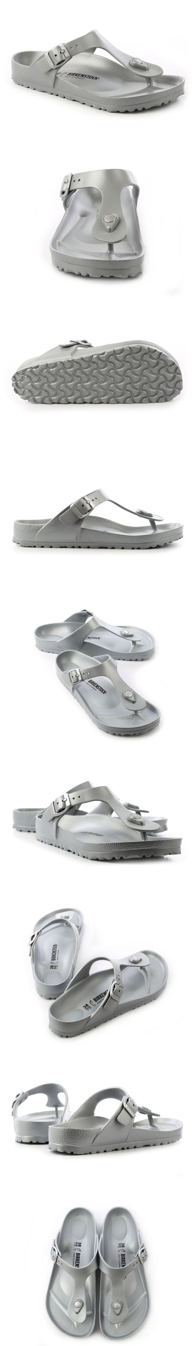 勃肯BIRKENSTOCK 1003496吉薩 EVA夾腳拖鞋(銀灰色)