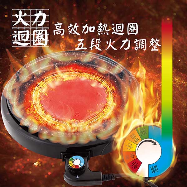 LAPOLO低脂岩燒電烤盤(30CM) TW-9131