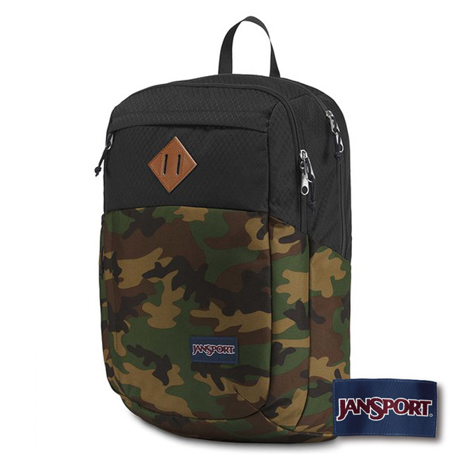 JANSPORT FREMONT 後背包-迷彩/黑