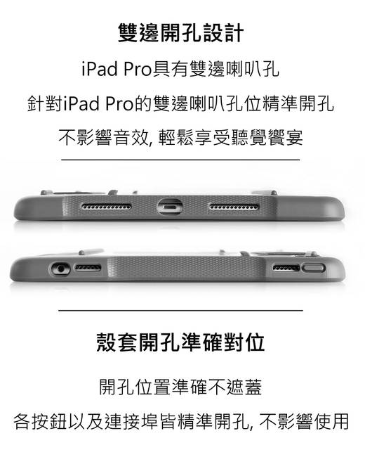 澳洲STM Dux Plus iPad Pro 12.9吋 (2017) 專用軍規防摔殼